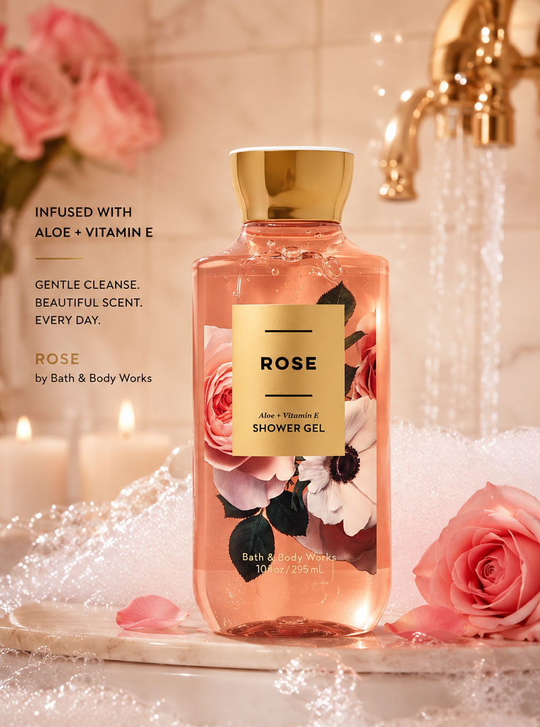 شاور ژل Rose